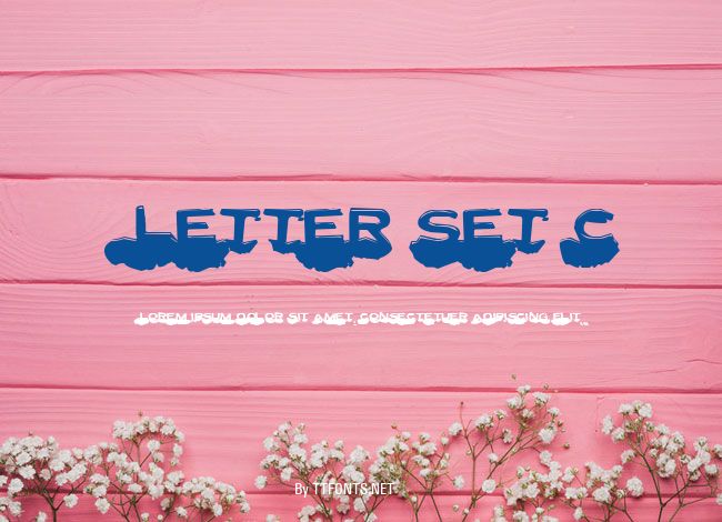 Letter Set C example
